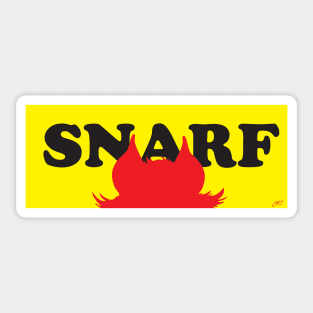 Snarf!! Sticker